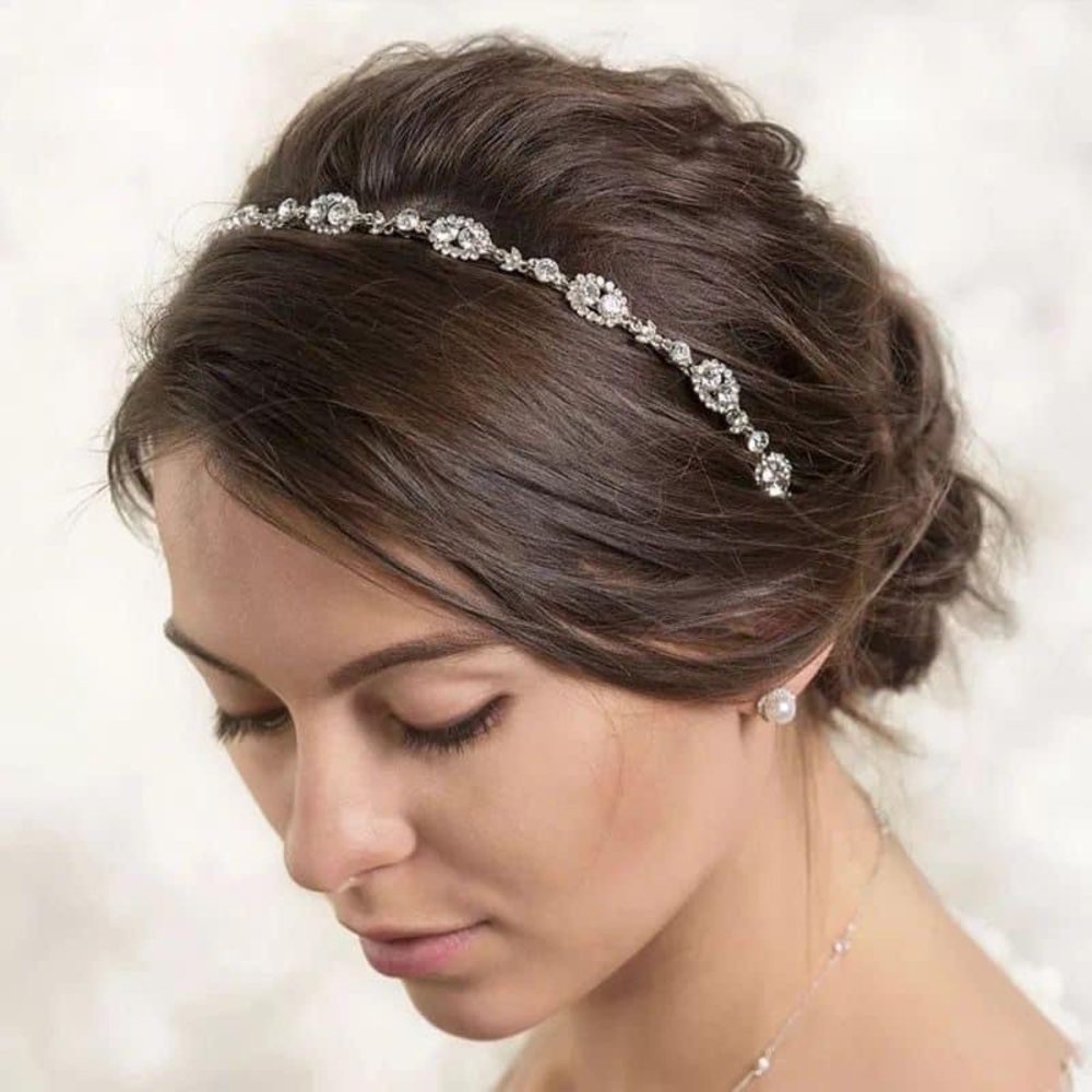 The Crystalbelle Bridal Hair Chain